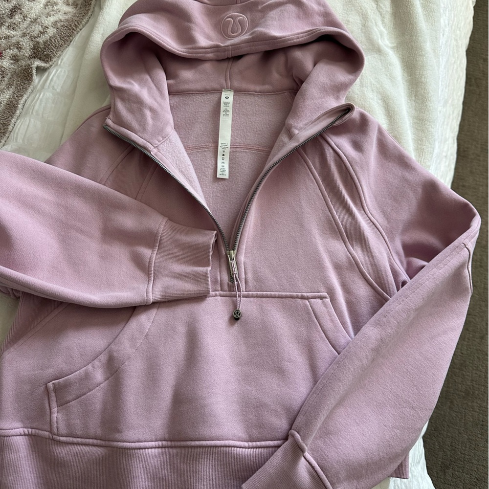 lululemon oversized scuba half zip